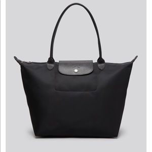 Long champ le pliage large neo tote black